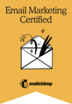 Mailchimp email marketing certificied